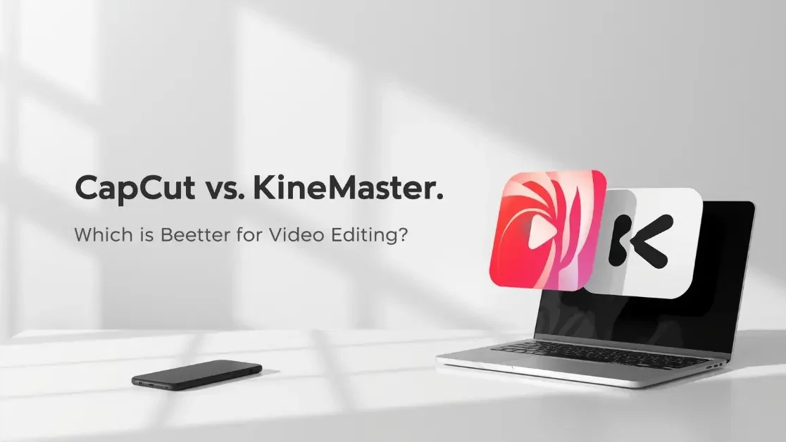 CapCut Vs Kinemaster: Which is Better for Video Editing? 1 CapCut vs KineMaster comparison showing features, tools, pricing, and editing quality