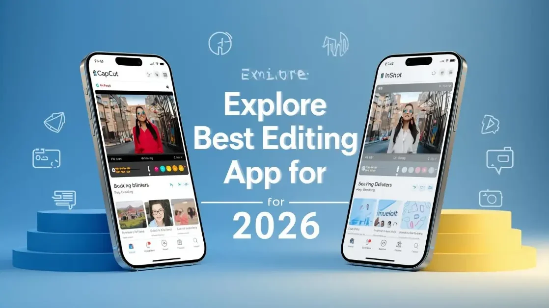 InShot vs CapCut Feature Comparison Banner