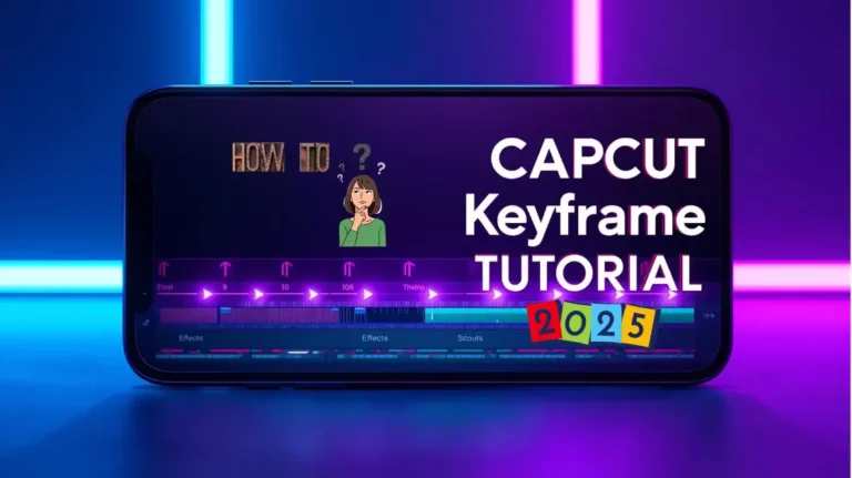 How to Add a Keyframe inCapCut 2025