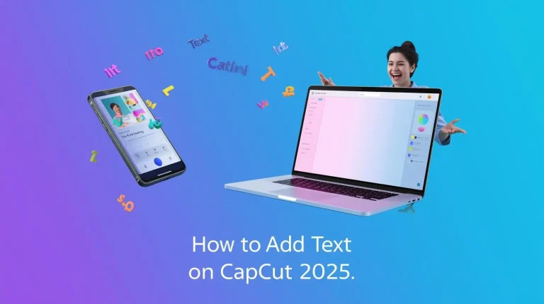apply animation to text in CapCut while learning how to add text on CapCut