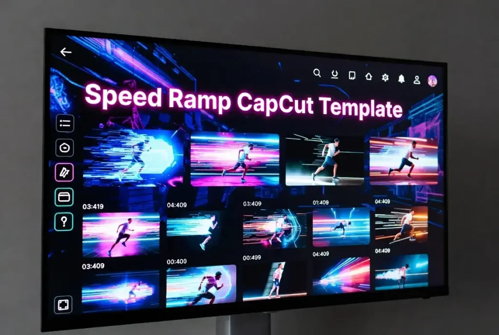 Get the Latest Speed Ramp CapCut Template 5 “Speed Ramp CapCut Template with fast-slow transition effect”